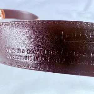 Coach | Accessories | Rare Vintage Coach Belt 396 Brown  display picture 3